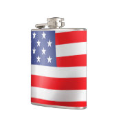 Amerikanische Flagge Flachmann (Links)