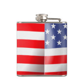 Amerikanische Flagge Flachmann (Rückseite)