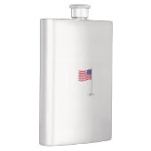 Amerikanische Flagge Flachmann (Rechts)