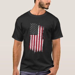 Amerikanische Flagge - Flag Amerika USA T-Shirt