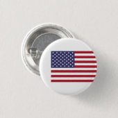 Amerikanische Flagge, Flagge der Vereinigten Staat Button (Vorne & Hinten)