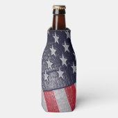 Amerikanische Flagge Flaschenkühler (Flaschenvorderseite)