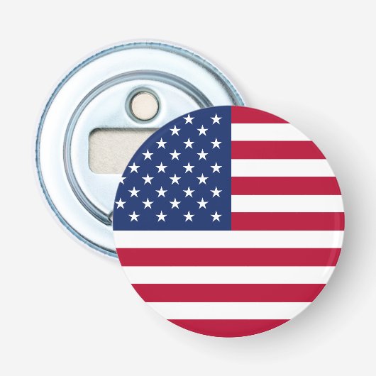 Amerikanische Flagge Flaschenöffner (Vorderseite)