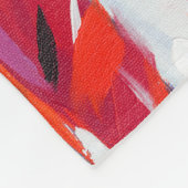 Amerikanische Flagge Fleecedecke (Ecke)