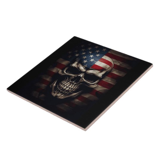 Amerikanische Flagge Fliese (Seite)