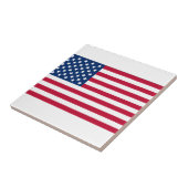 Amerikanische Flagge Fliese (Seite)