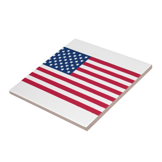 Amerikanische Flagge Fliese (Seite)