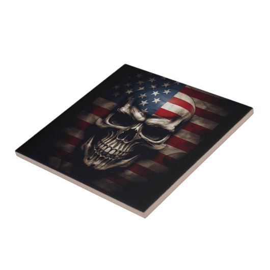 Amerikanische Flagge Fliese (Seite)