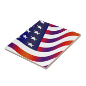 Amerikanische Flagge Fliese (Seite)