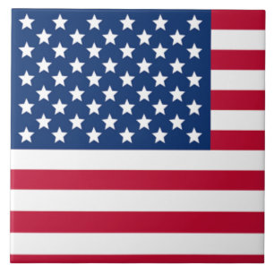 Amerikanische Flagge Fliese