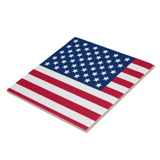 Amerikanische Flagge Fliese (Seite)