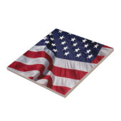 Amerikanische Flagge Fliese (Seite)
