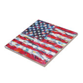 Amerikanische Flagge Fliese (Seite)