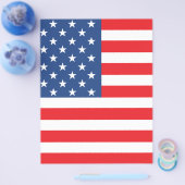 Amerikanische Flagge Flyer (Einzeln)