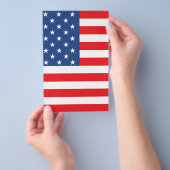 Amerikanische Flagge Flyer (Handgriff)