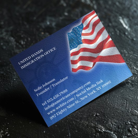 Amerikanische Flagge Flyer