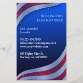 Amerikanische Flagge Flyer (Vorne)