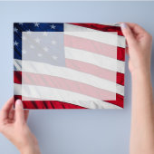 Amerikanische Flagge Flyer (Hand)