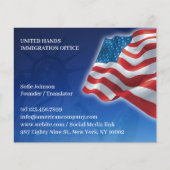 Amerikanische Flagge Flyer (Vorne)