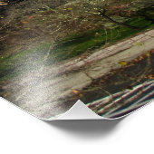 Amerikanische Flagge Fotodruck (Ecke)