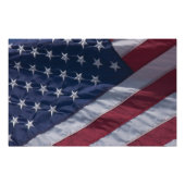 Amerikanische Flagge. Fotodruck (Vorne)