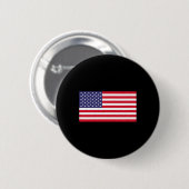 Amerikanische Flagge Frauen Mädchen Kinder Männer Button (Vorne & Hinten)