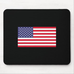 Amerikanische Flagge Frauen Mädchen Kinder Männer Mousepad
