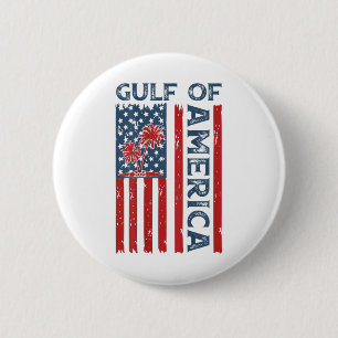Amerikanische Flagge für den Golf von Amerika nach Button