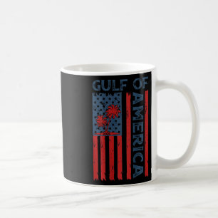 Amerikanische Flagge für den Golf von Amerika nach Kaffeetasse