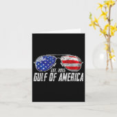Amerikanische Flagge für den Golf von Amerika nach Karte (Gelbe Blume)