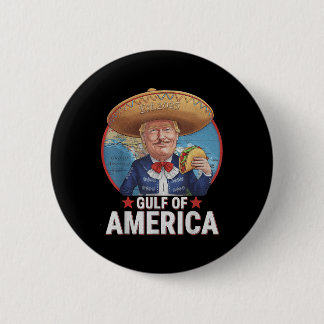 Amerikanische Flagge für den Retro-Golf von Amerik Button