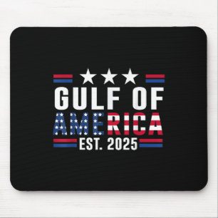 Amerikanische Flagge für den Retro-Golf von Amerik Mousepad