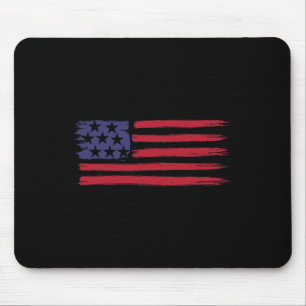 Amerikanische Flagge für Männer Frauen Junge Mädch Mousepad