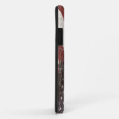 Amerikanische Flagge für rustikale Holztextur Case-Mate iPhone Hülle (Hinten/Rechts)