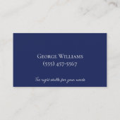 Amerikanische Flagge für Schweißfabrikator Visitenkarte (Rückseite)