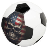 Amerikanische Flagge Fußball (Dreiviertel)
