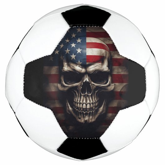 Amerikanische Flagge Fußball (Vorderseite)