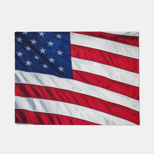 Amerikanische Flagge Fußmatte (Vorderseite)