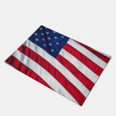 Amerikanische Flagge Fußmatte (Schrägansicht)