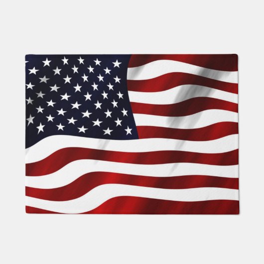 Amerikanische Flagge Fußmatte (Vorderseite)
