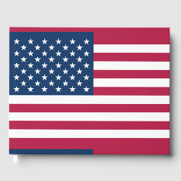 Amerikanische Flagge Gästebuch