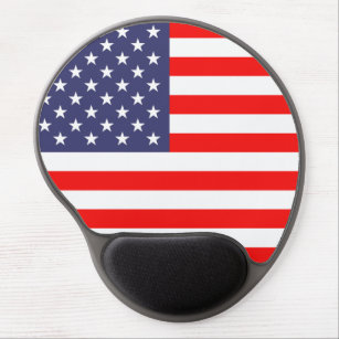 Amerikanische Flagge Gel Mauszeiger Sondergeschenk Gel Mousepad