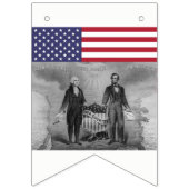 Amerikanische Flagge George Washington Abraham (Zweite Fahne)