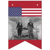 Amerikanische Flagge George Washington Abraham (Erste Fahne)