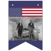 Amerikanische Flagge George Washington Abraham (Dritte Fahne)