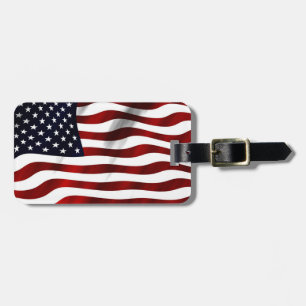 Amerikanische Flagge Gepäckanhänger