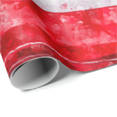 Amerikanische Flagge Geschenkpapier (Rolleneckpunkt)