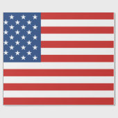 Amerikanische Flagge Geschenkpapier (Flach)