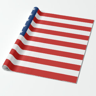 Amerikanische Flagge Geschenkpapier
