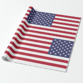 Amerikanische Flagge Geschenkpapier (Ungerollt)